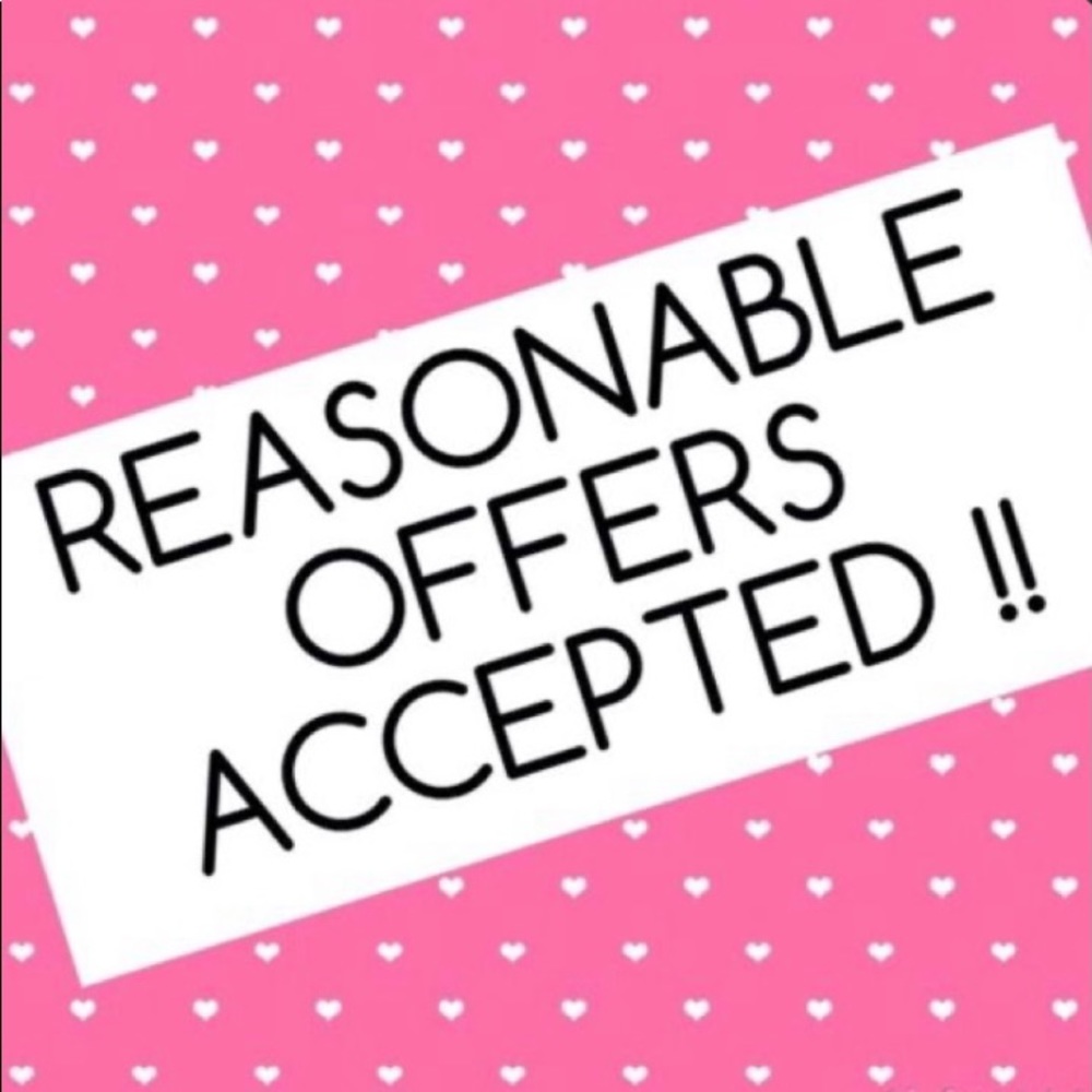 If you see something you like- make an offer!